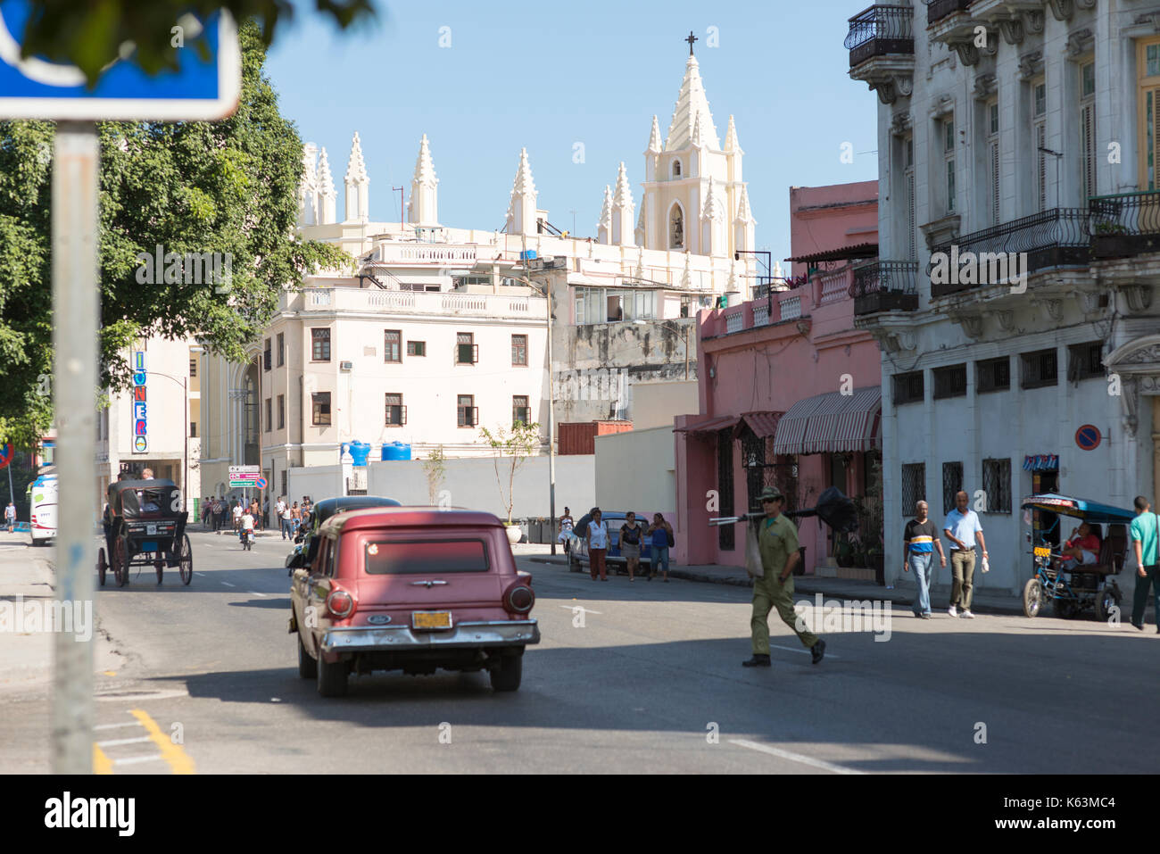 Havanna, - January 08, Travel, Havanna, Cuba, Habana City . In the Stock  Photo - Alamy