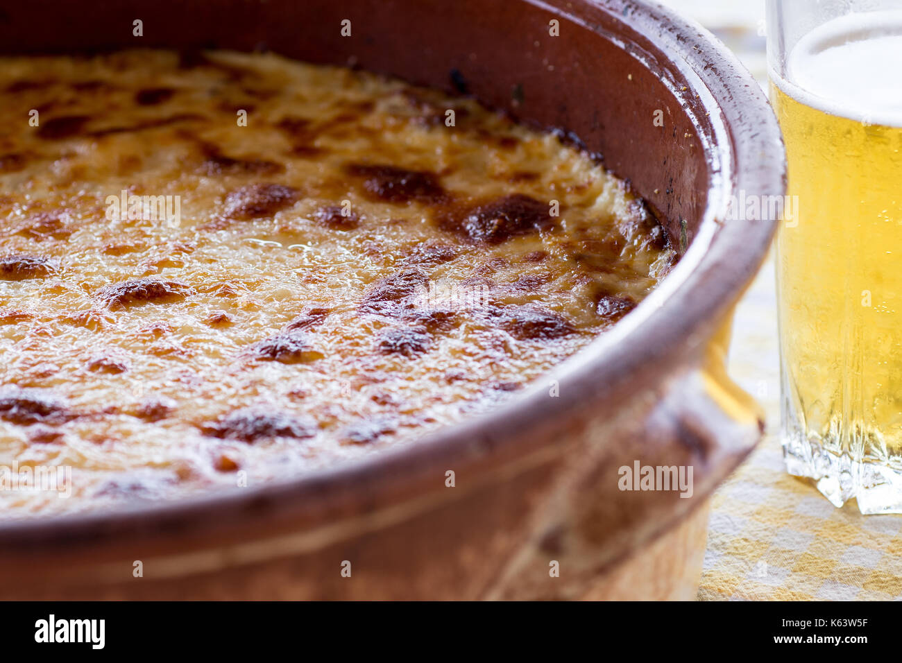 Pastitsio Traditional Greek Baked Pasta Casserole With Ground Beef