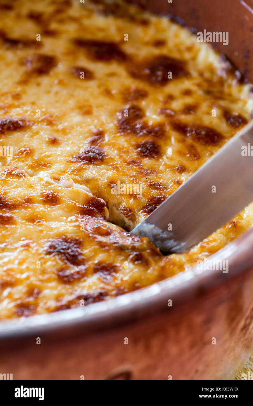Pastitsio Traditional Greek Baked Pasta Casserole With Ground Beef