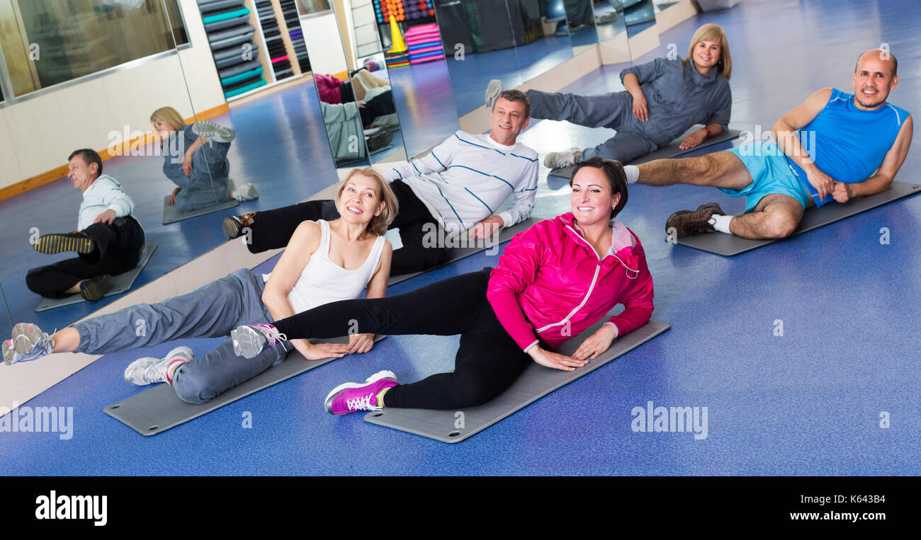 Pilates routine hi-res stock photography and images - Alamy