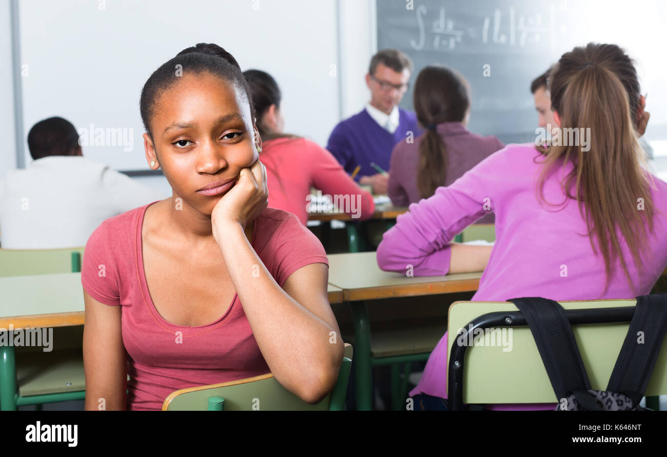 Unconfident student hires stock photography and images Alamy