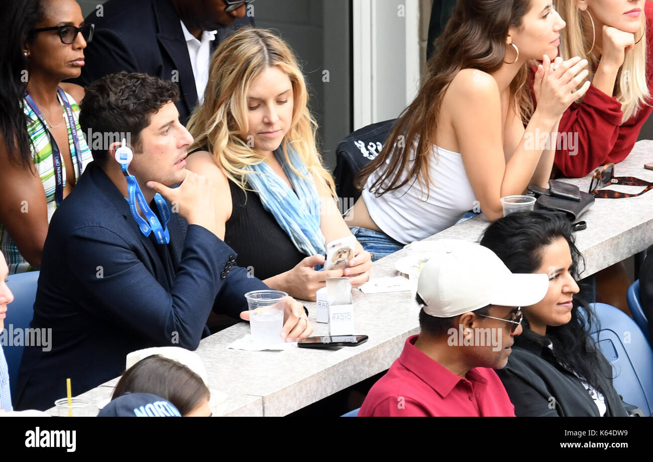 Flushing, New York, USA. 10th Sep, 2017. Jason Biggs at the US Open Men