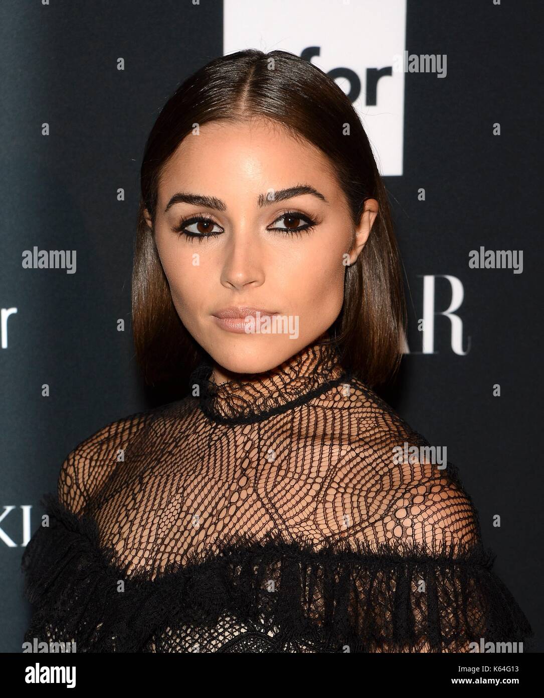 New York, NY, USA. 8th Sep, 2017. Olivia Culpo at arrivals for Harper's
