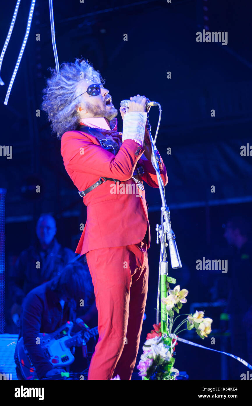 Portmeirion, Wales, UK. 10th Sep, 2017. The Flaming Lips close Festival No.6, Portmeirion, Wales, UK on Sunday 10th September, 2017. Credit: Ken Harrison/Alamy Live News Stock Photo
