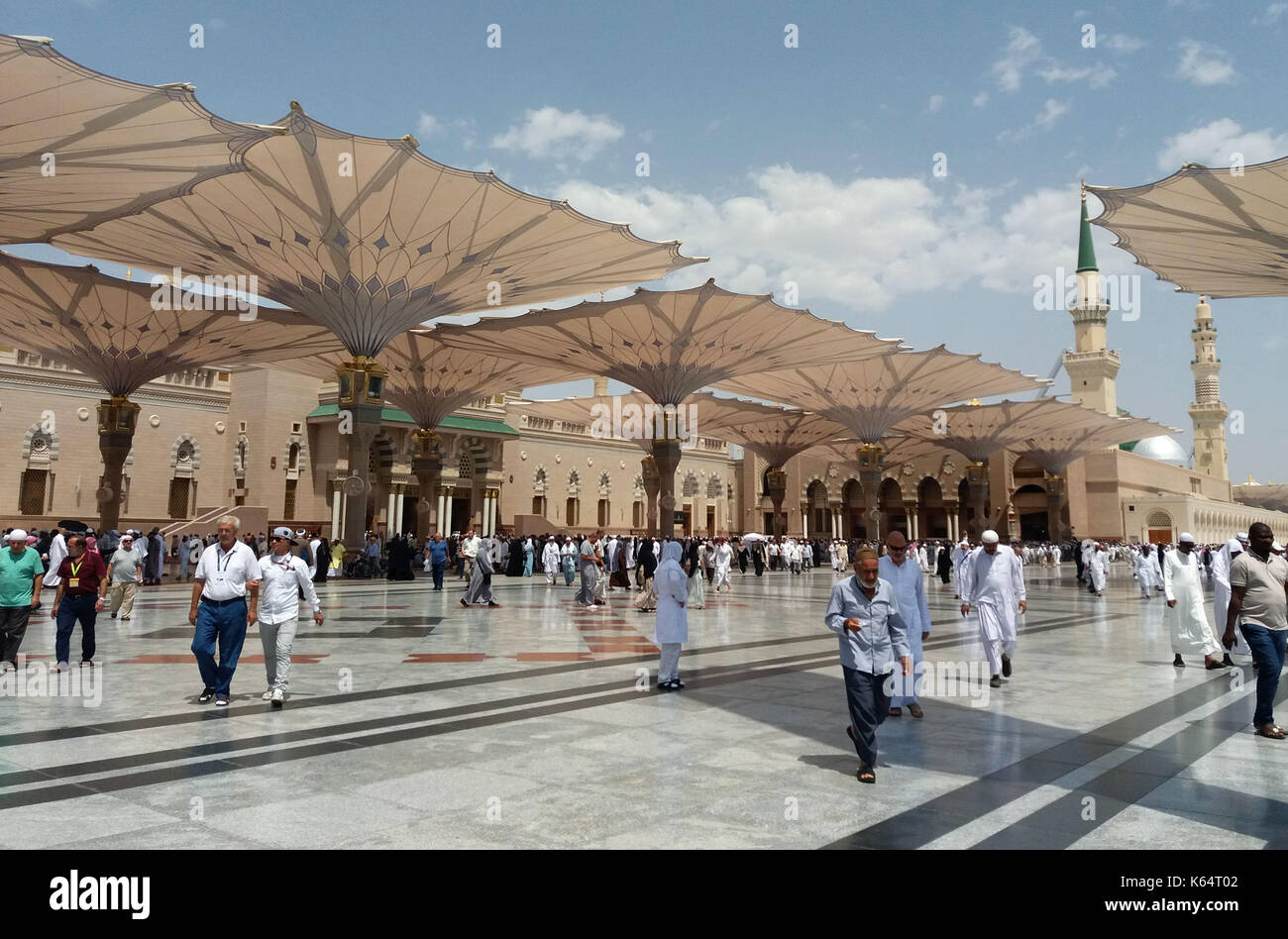 Medina, Medina, Saudi Arabia. 10th Sep, 2017. Muslims pilgrims visit ...