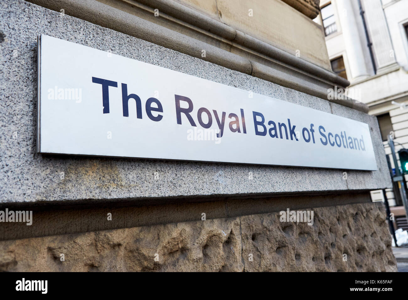 Royal bank of scotland building hi-res stock photography and images - Alamy