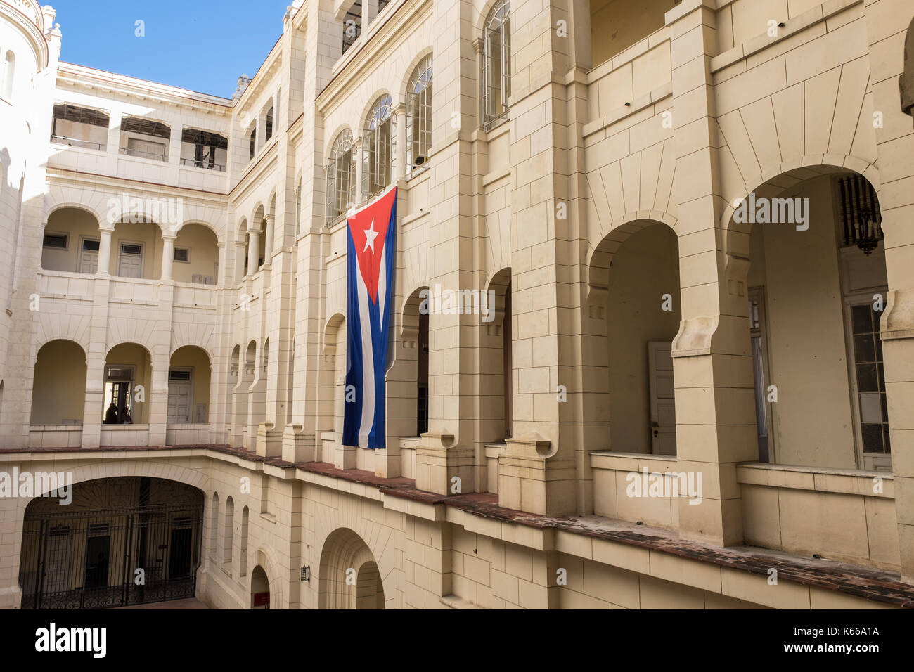 Interior of the Museum of the Revolution, Havana, Cuba. Stock Photo