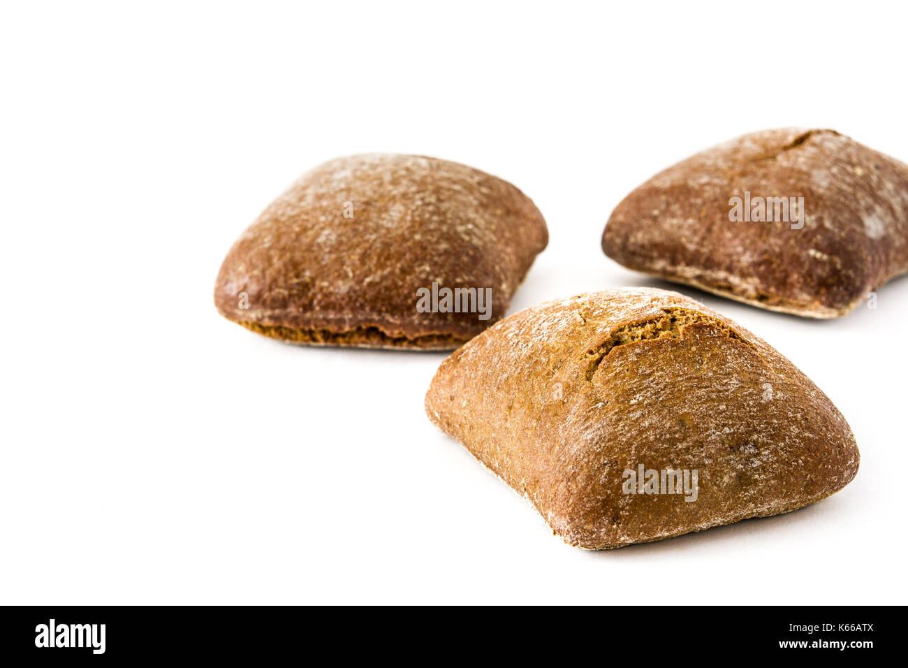 breads isolated on white background Stock Photo - Alamy