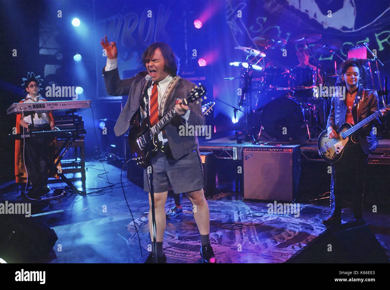 Jack Black hosts School of Rock reunion at Tenacious D concerts