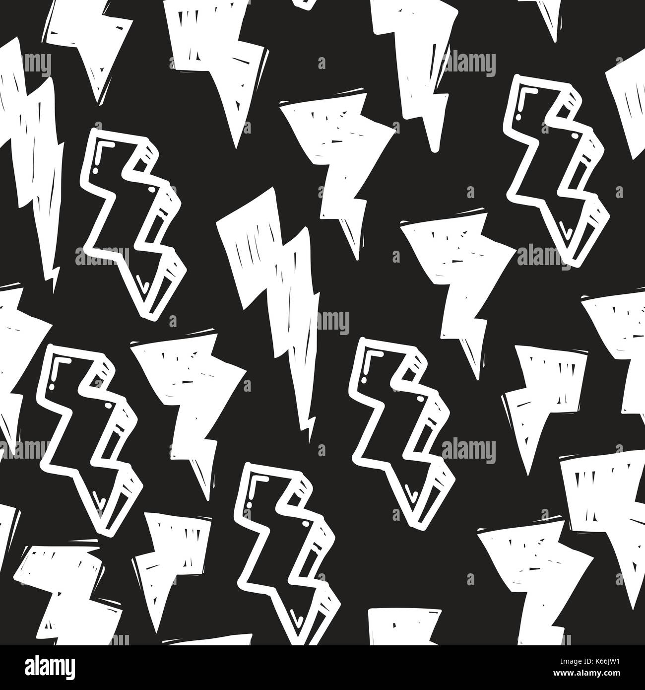 Seamless pattern graffiti Stock Vector