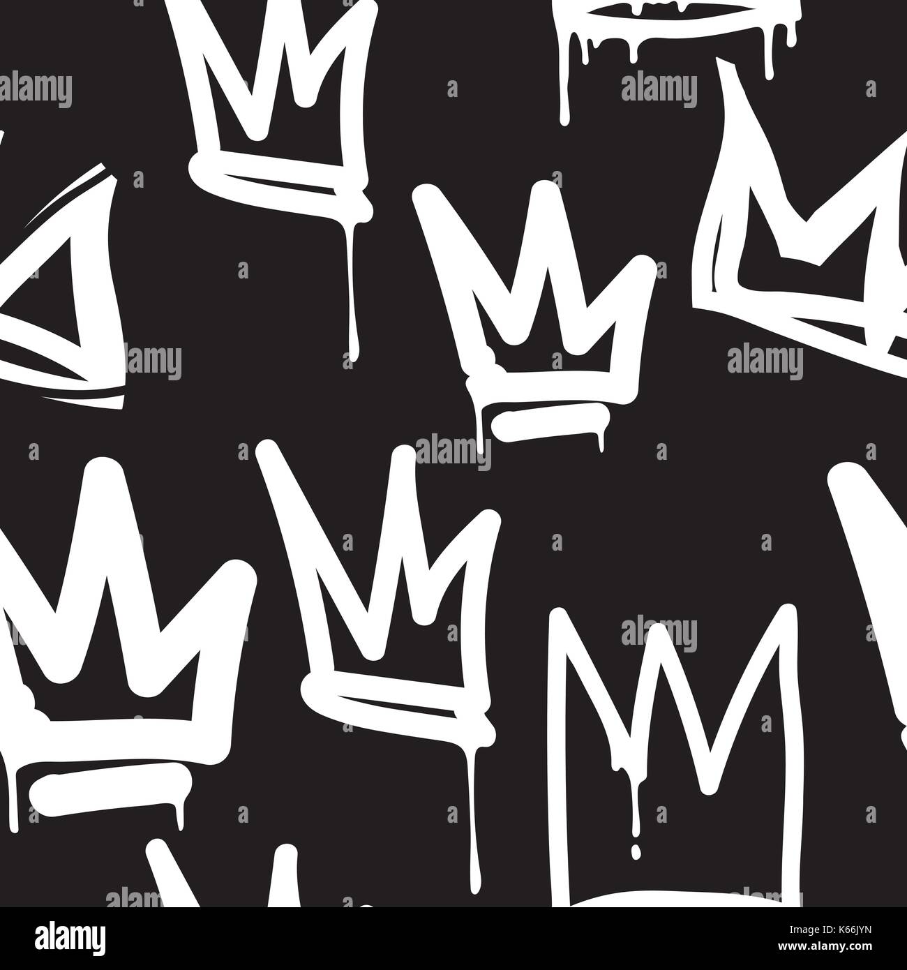 Graffiti geometric seamless pattern Blanket