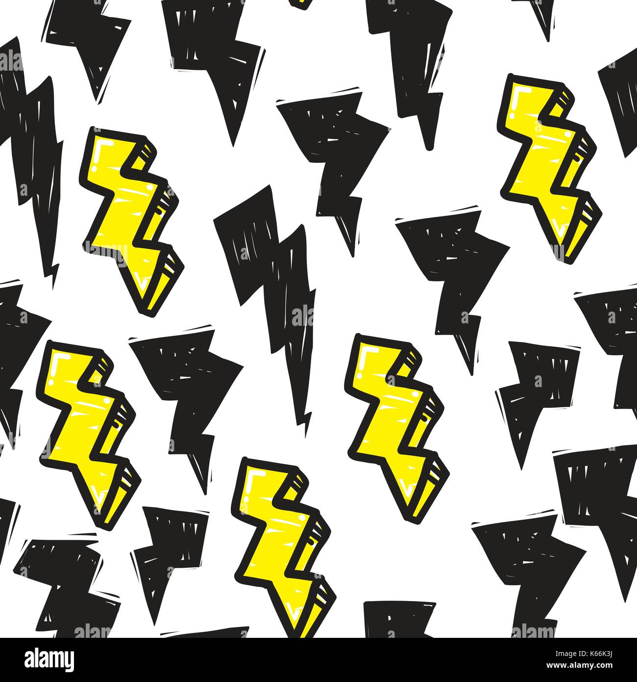 Seamless pattern graffiti Stock Vector