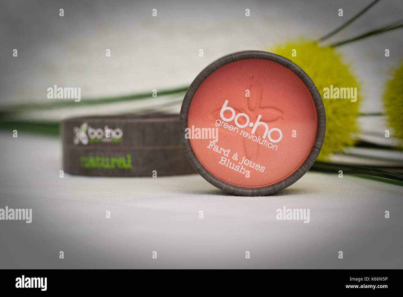 boho make up natural products Stock Photo