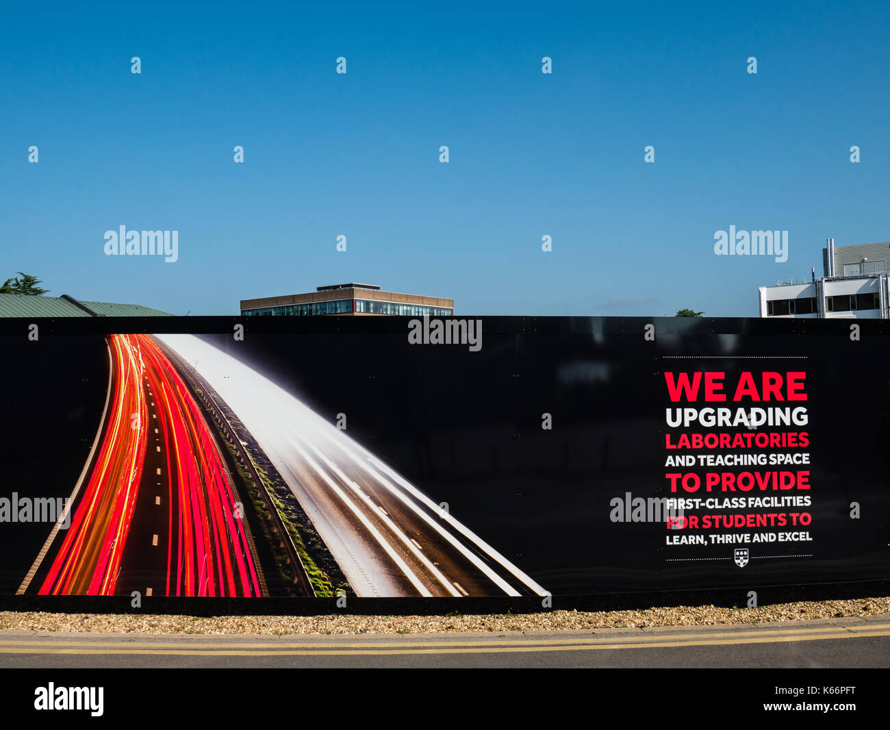 Redevelopment, University of Reading, Whiteknights, Reading, Berkshire, England Stock Photo