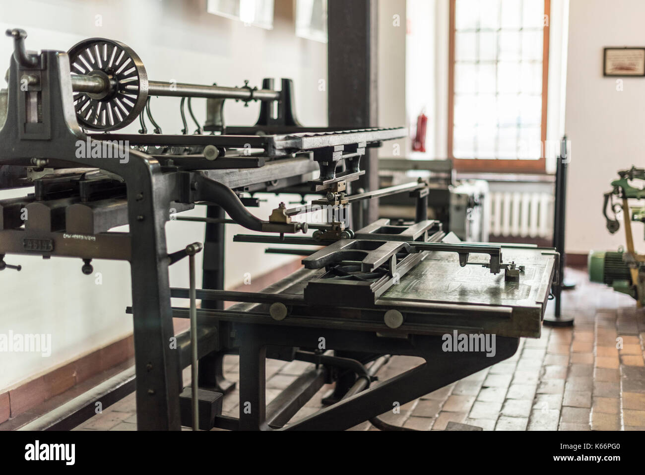 White Factory Lodz, Poland - August 13, 2017 Textile Museum White Factory Stock Photo ...