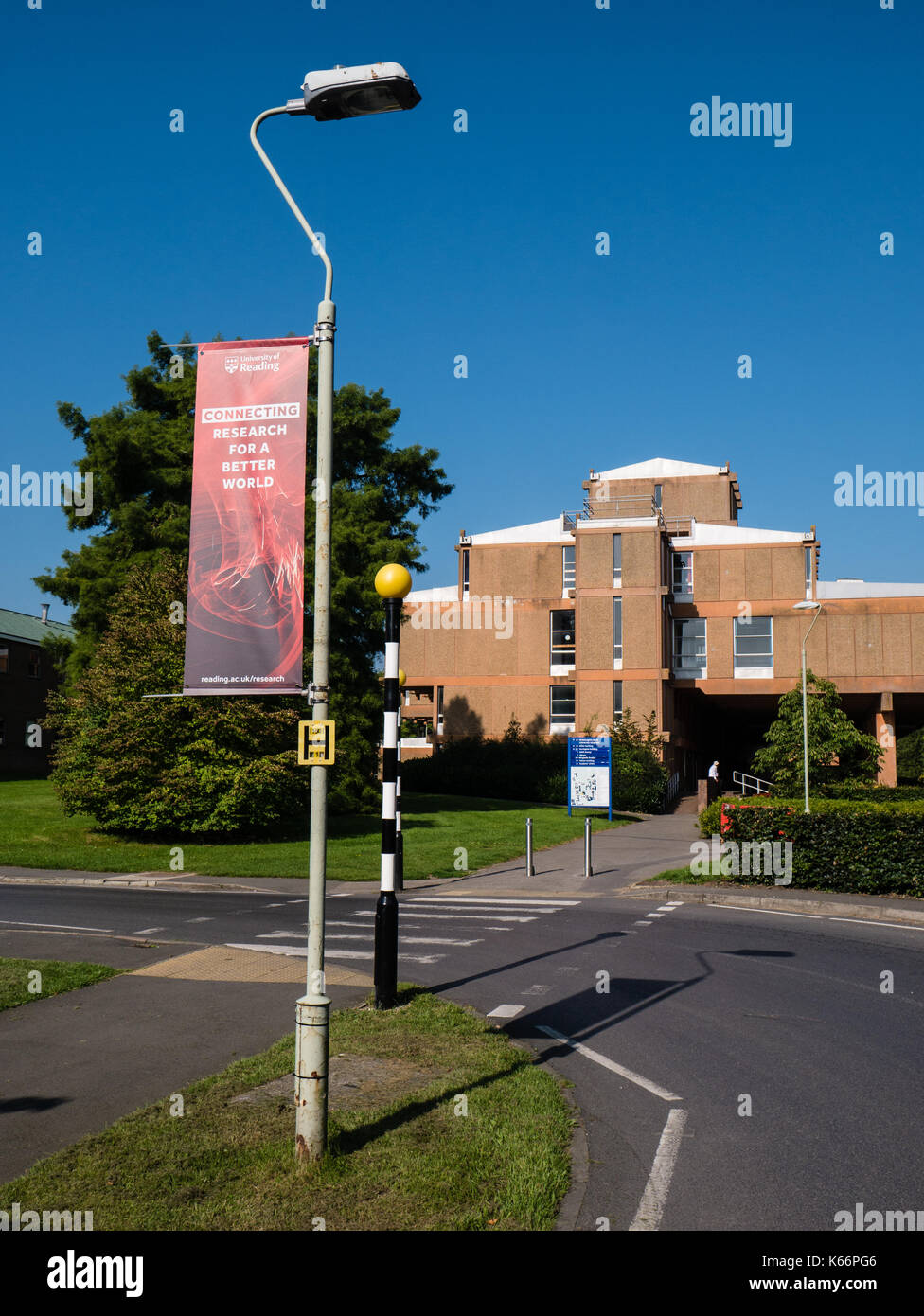 University of Reading, Whiteknights, Reading, Berkshire, England Stock Photo
