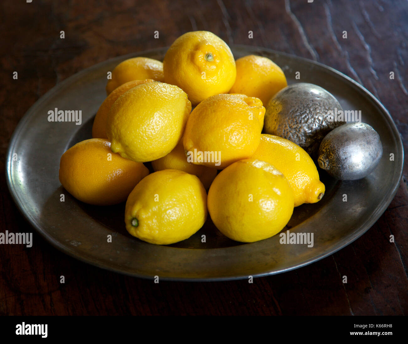 Pewter lemons hires stock photography and images Alamy