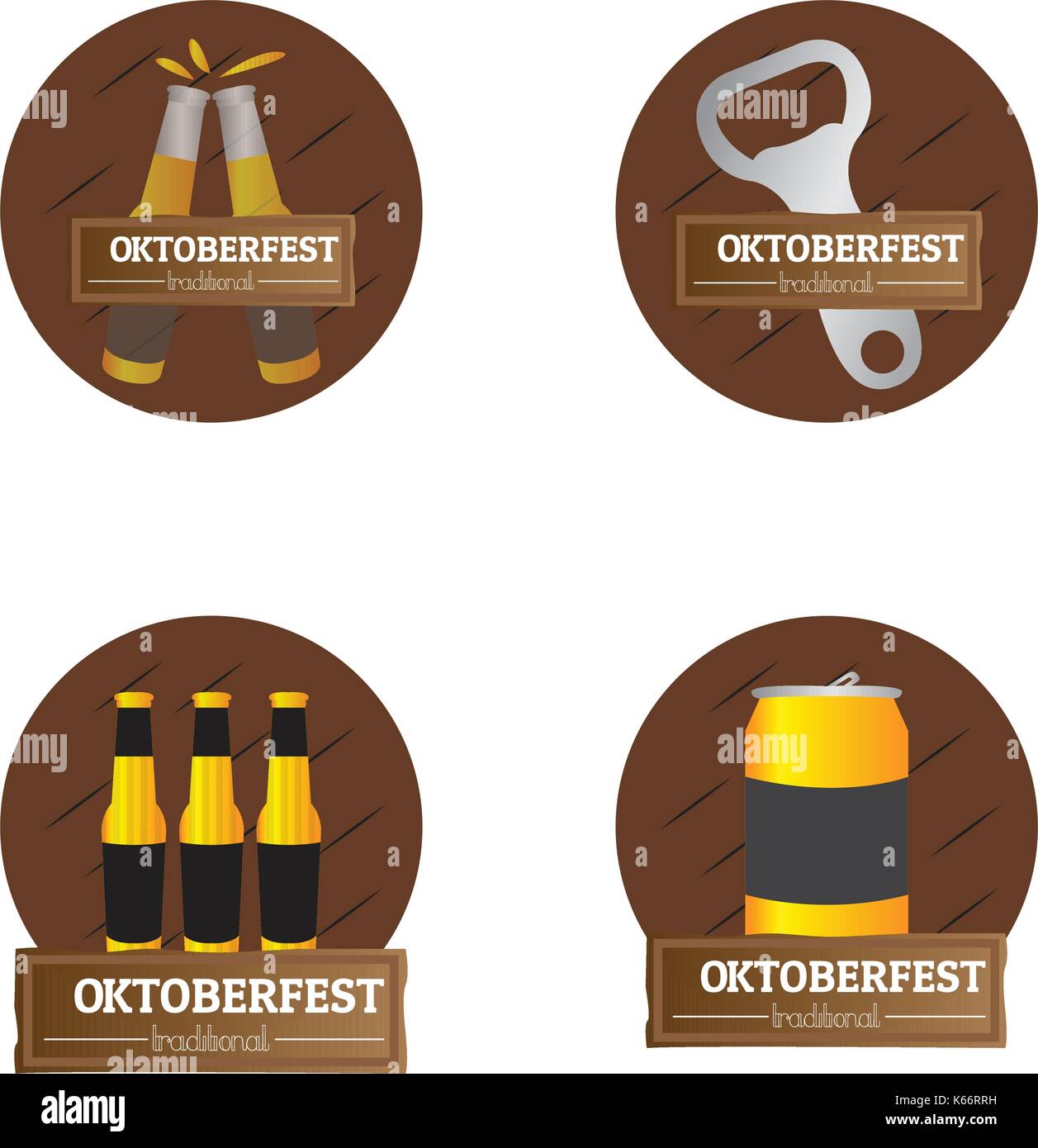 Set of oktoberfest labels Stock Vector Image & Art - Alamy