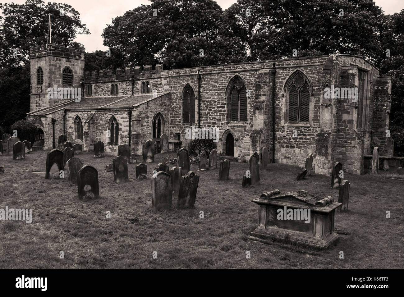 st peters church croft on tees darlington Stock Photo Alamy