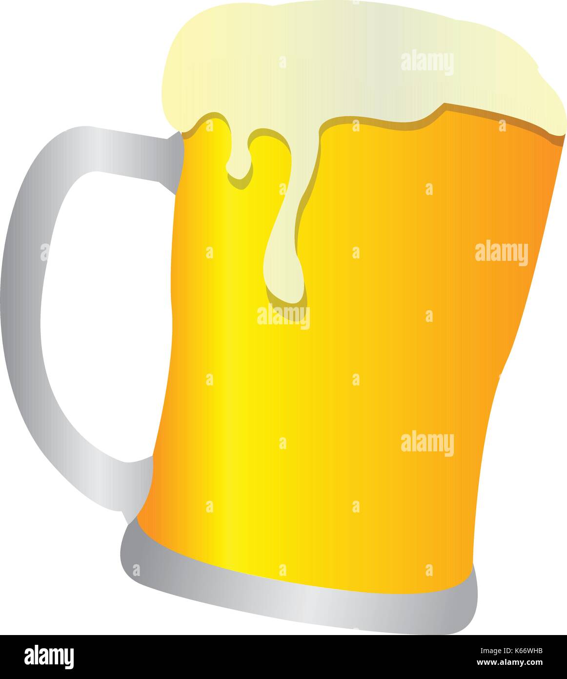 Isolated beer mug Stock Vector Image & Art - Alamy