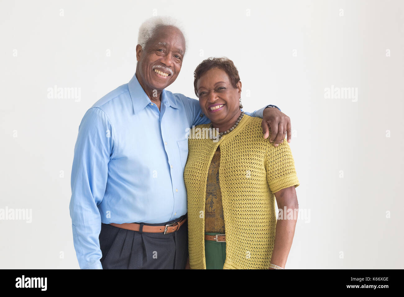 African american senior couple portrait hi-res stock photography and ...