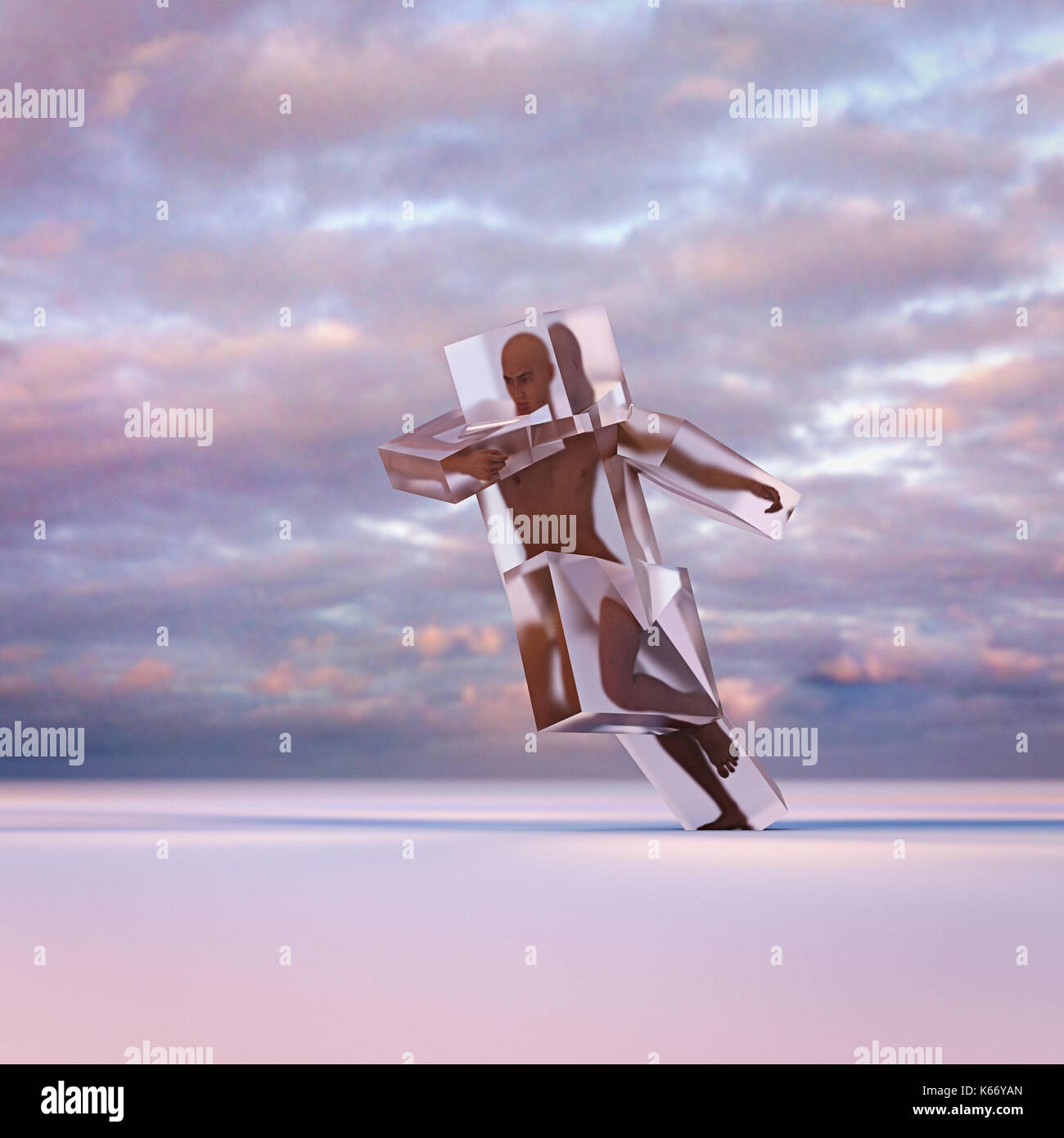 Running Man Frozen In Suspended Animation Stock Photo Alamy Running Man Frozen In Suspended Animation Stock Photo Alamy