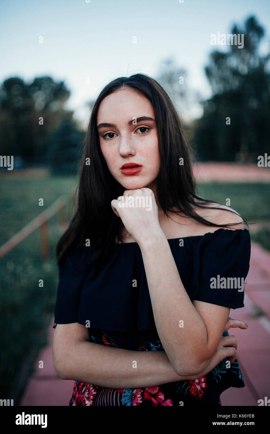 Sad pensive millennial black hi-res stock photography and images - Alamy