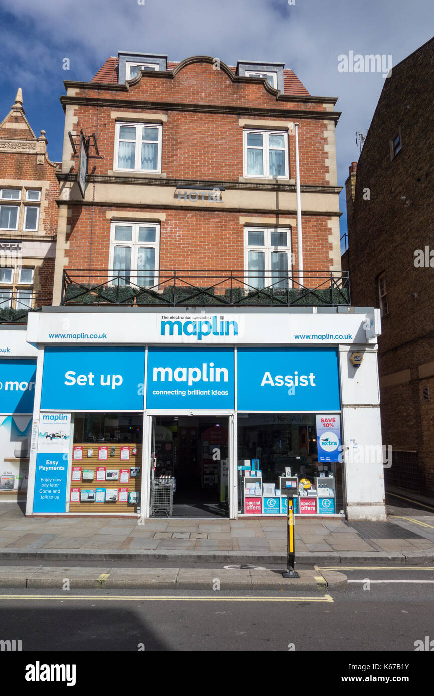 Maplin on King Street, Hammersmith, London, W6, UK Stock Photo Alamy