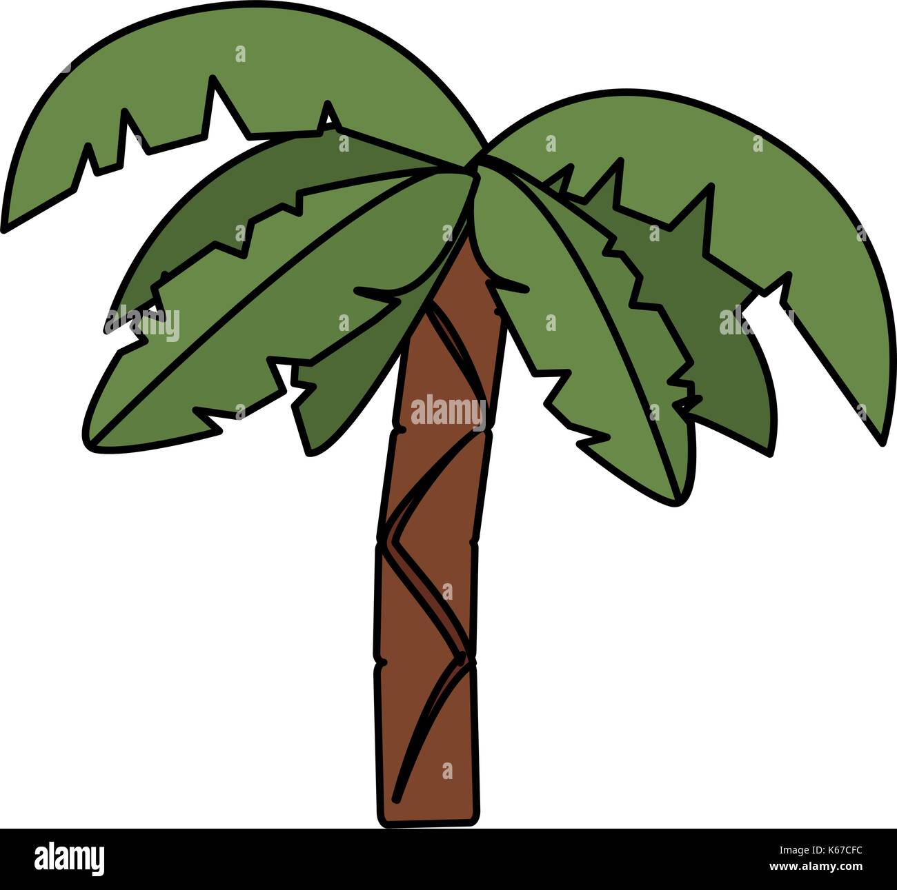 palm tree icon image Stock Vector Image & Art - Alamy