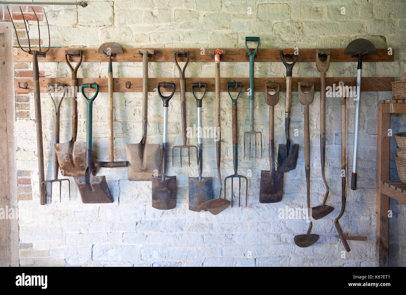 Farm Tool Rack