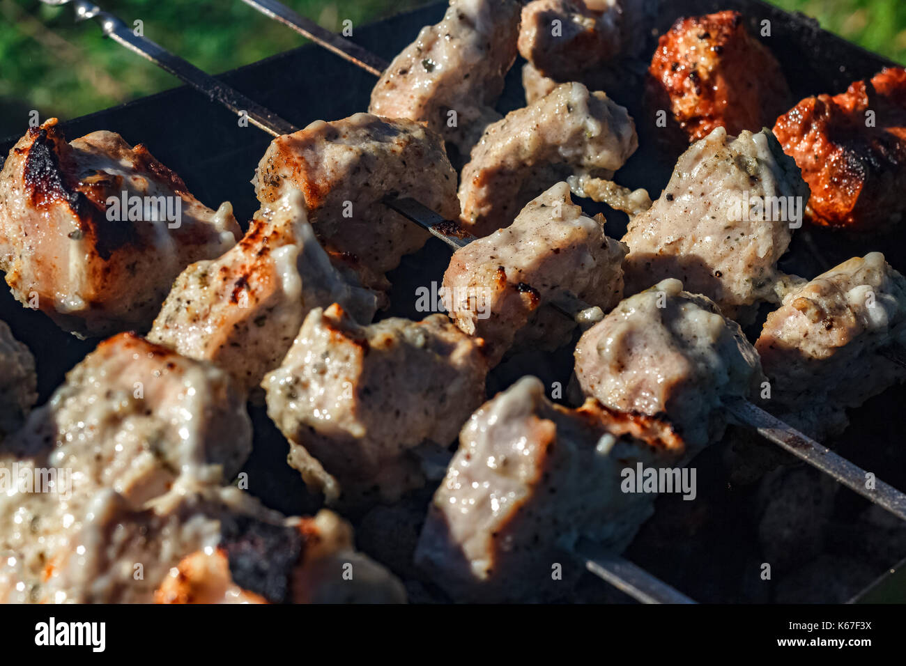 Grill meat pork hi-res stock photography and images - Alamy