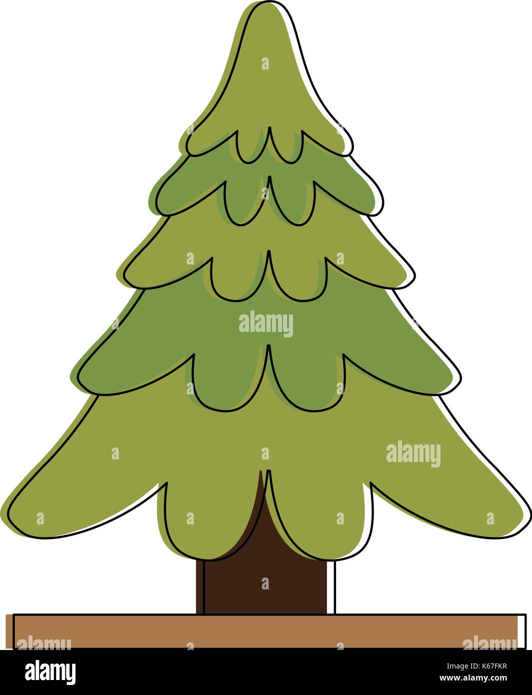 pine tree icon image Stock Vector Image & Art - Alamy
