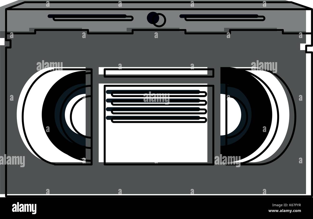 video cassette tape icon image Stock Vector Image & Art - Alamy