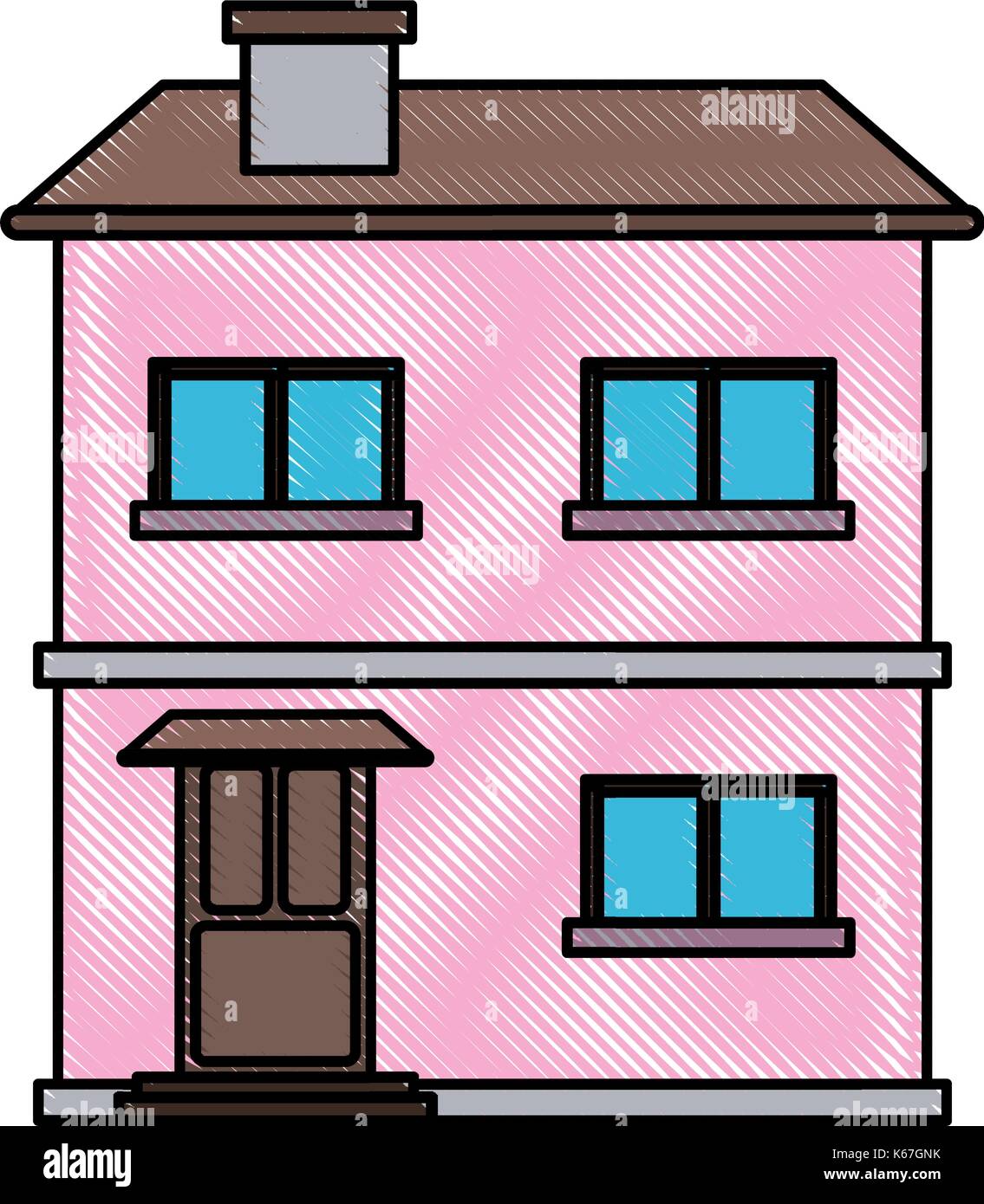classic family house or home icon image Stock Vector Image & Art - Alamy
