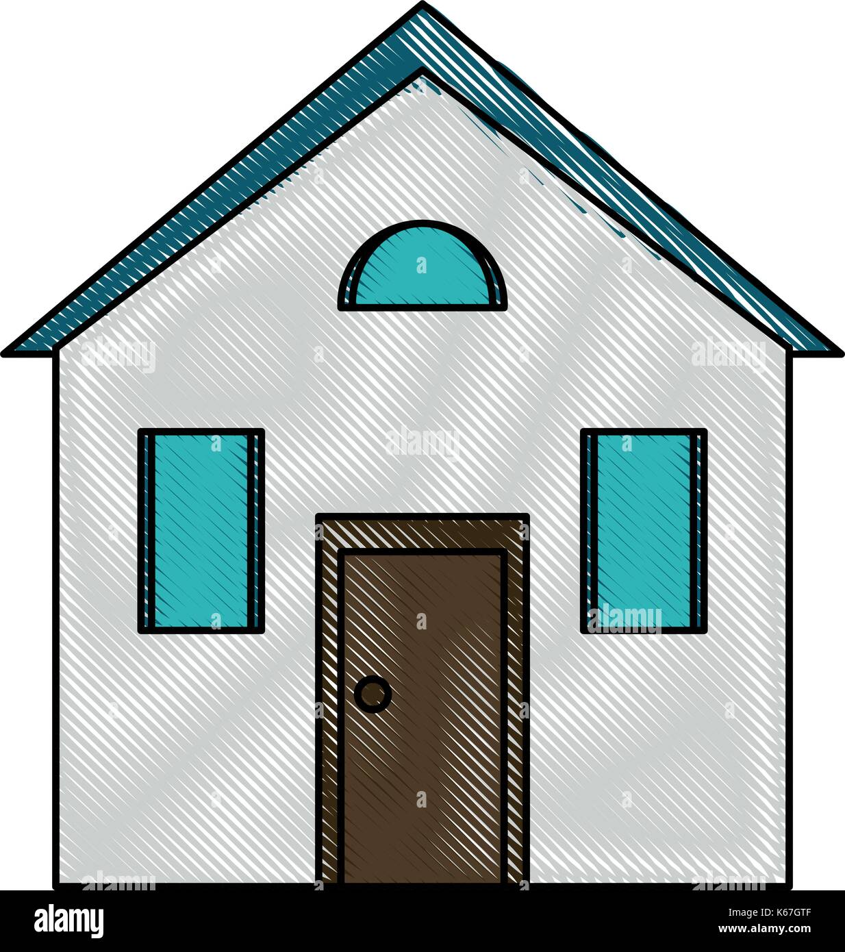 classic family house or home icon image Stock Vector Image & Art - Alamy