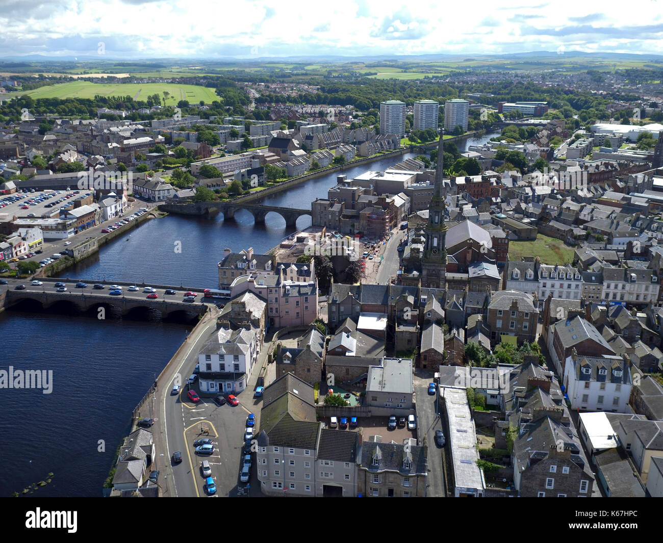 Ayr town centre river ayr hires stock photography and images Alamy