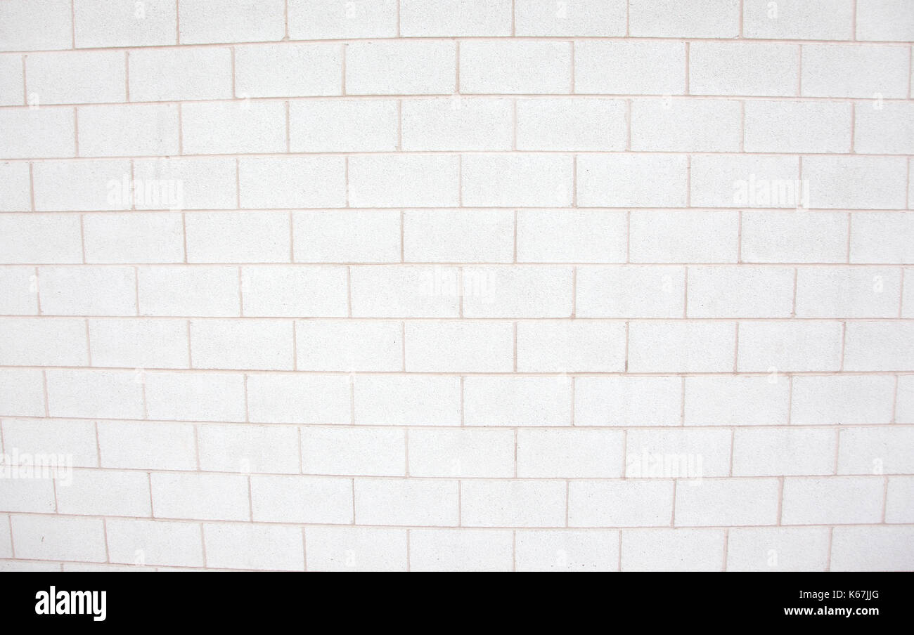 a white or grey brick and mortal texture Stock Photo