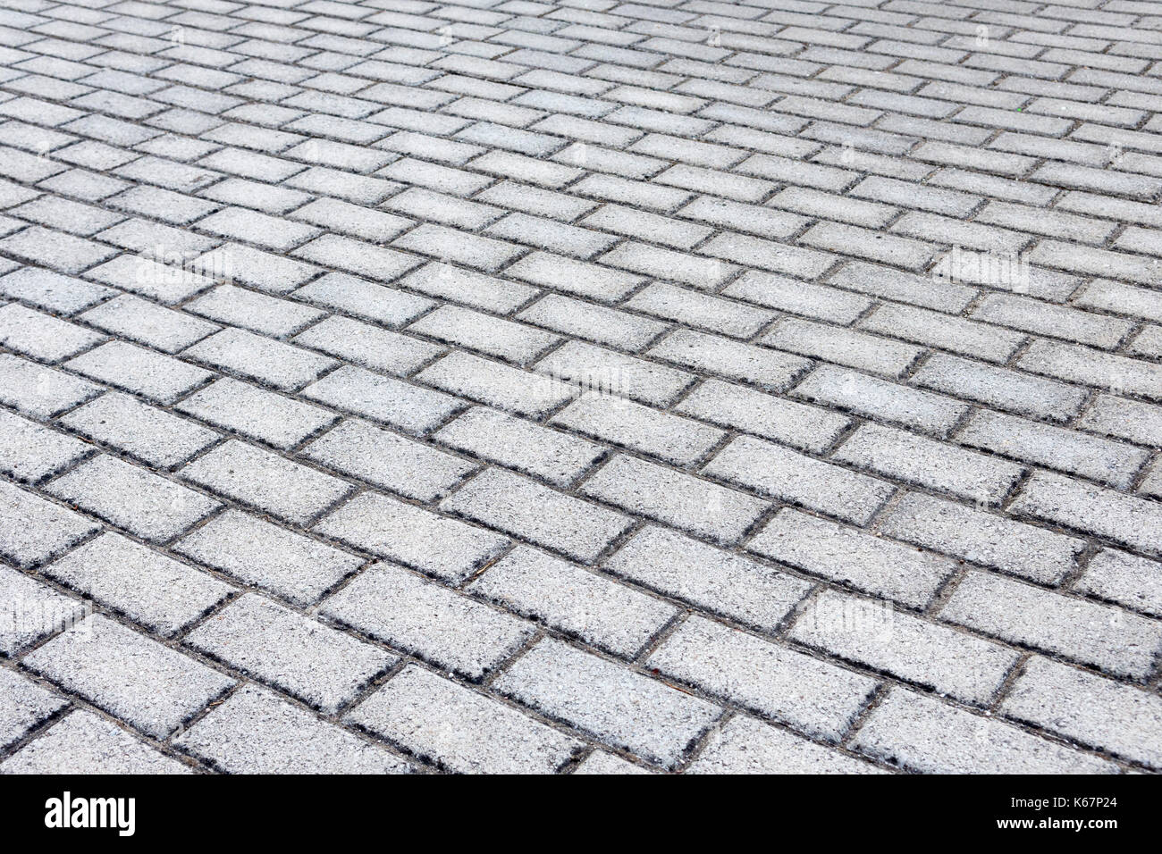 cobblestone pavement as a background Stock Photo
