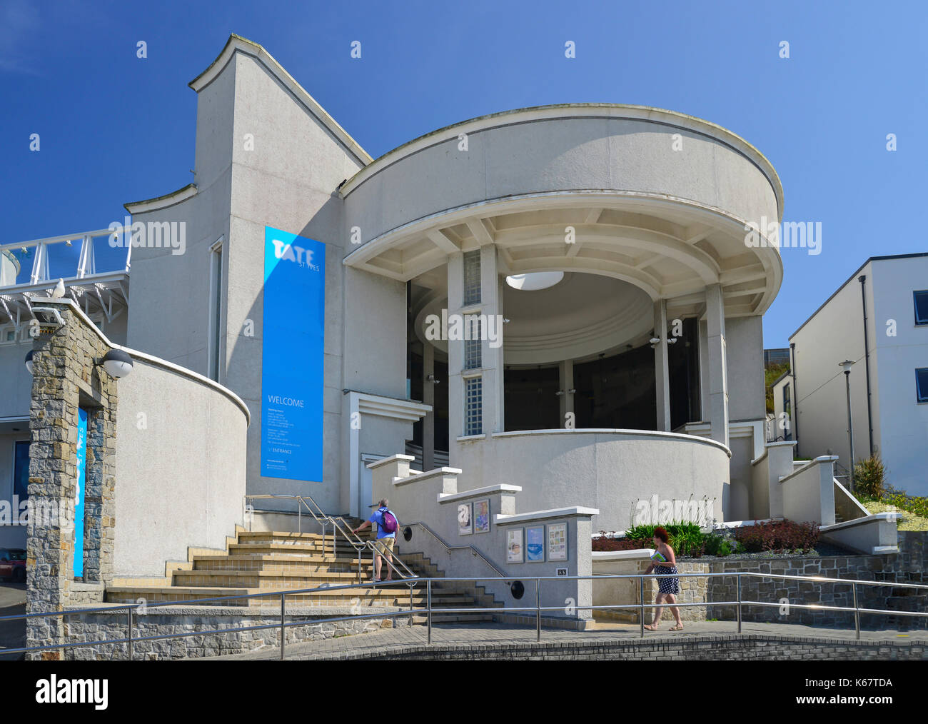The tate gallery st ives cornwall uk art gallery hires stock