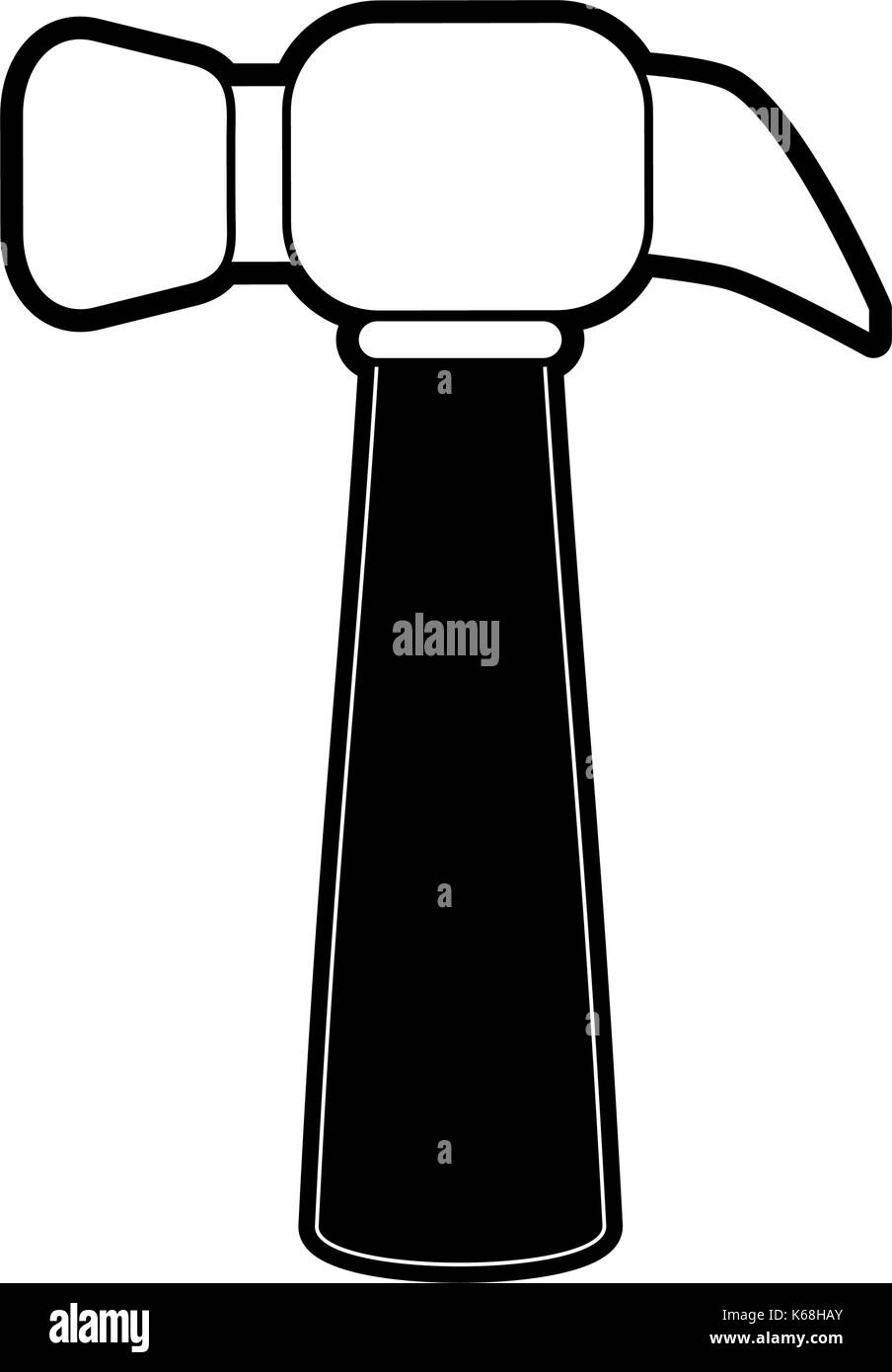 hammer tool icon image Stock Vector Image & Art - Alamy