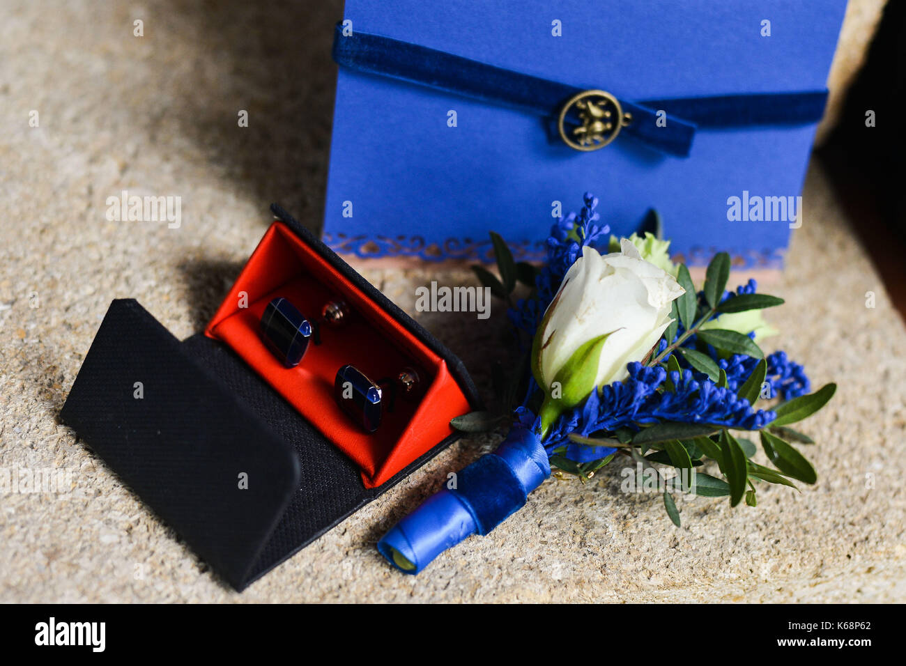 wedding jewelry lying on the couch Stock Photo Alamy