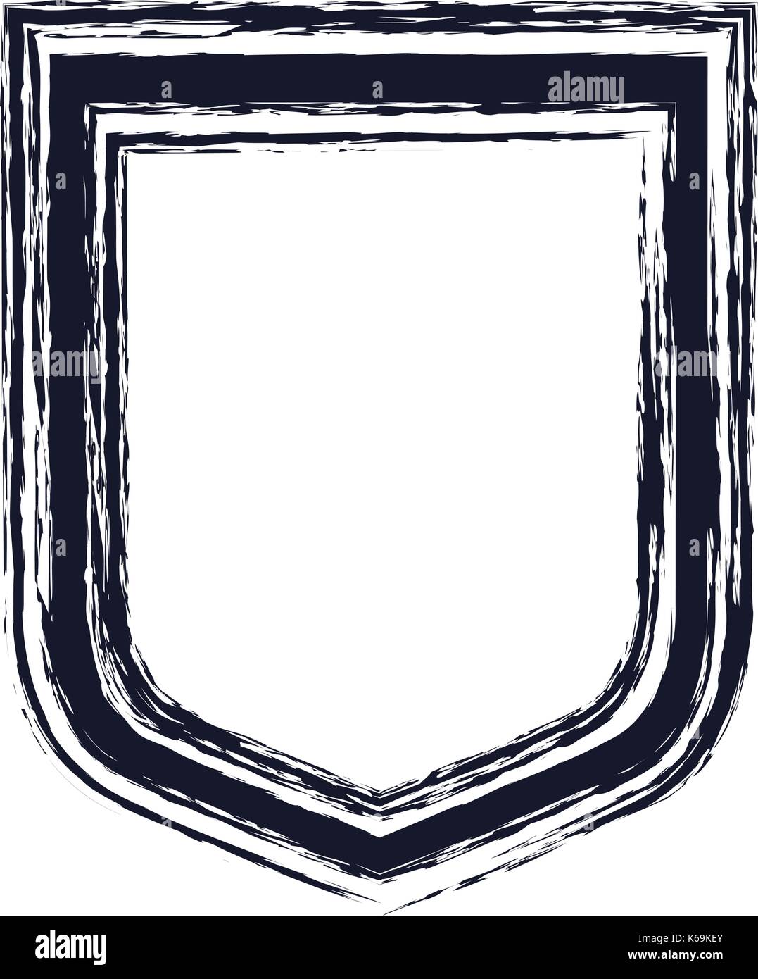shield icon icon in blurred silhouette Stock Vector Image & Art - Alamy