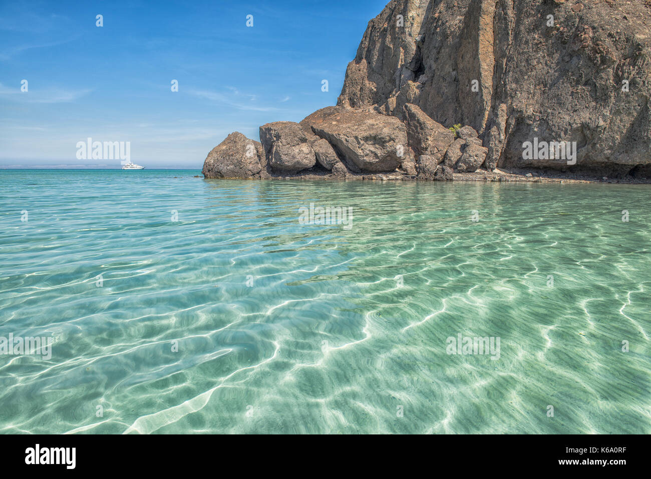 Balandra Beach, La Paz, Sea Of Cortes Baja California Sur. MEXICO Stock Photo