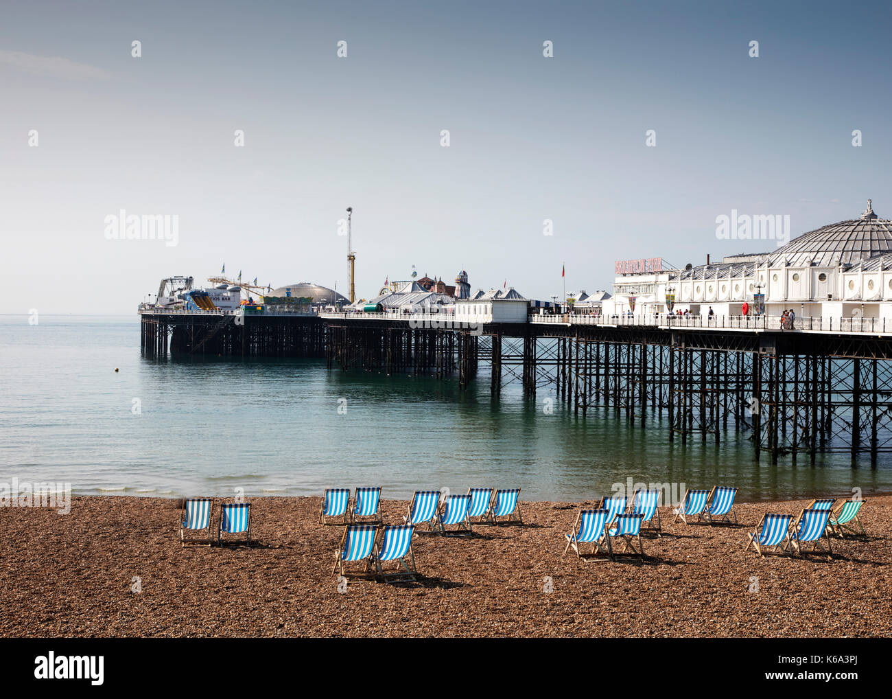 Brighton Pier in Summer Stock Photo - Alamy