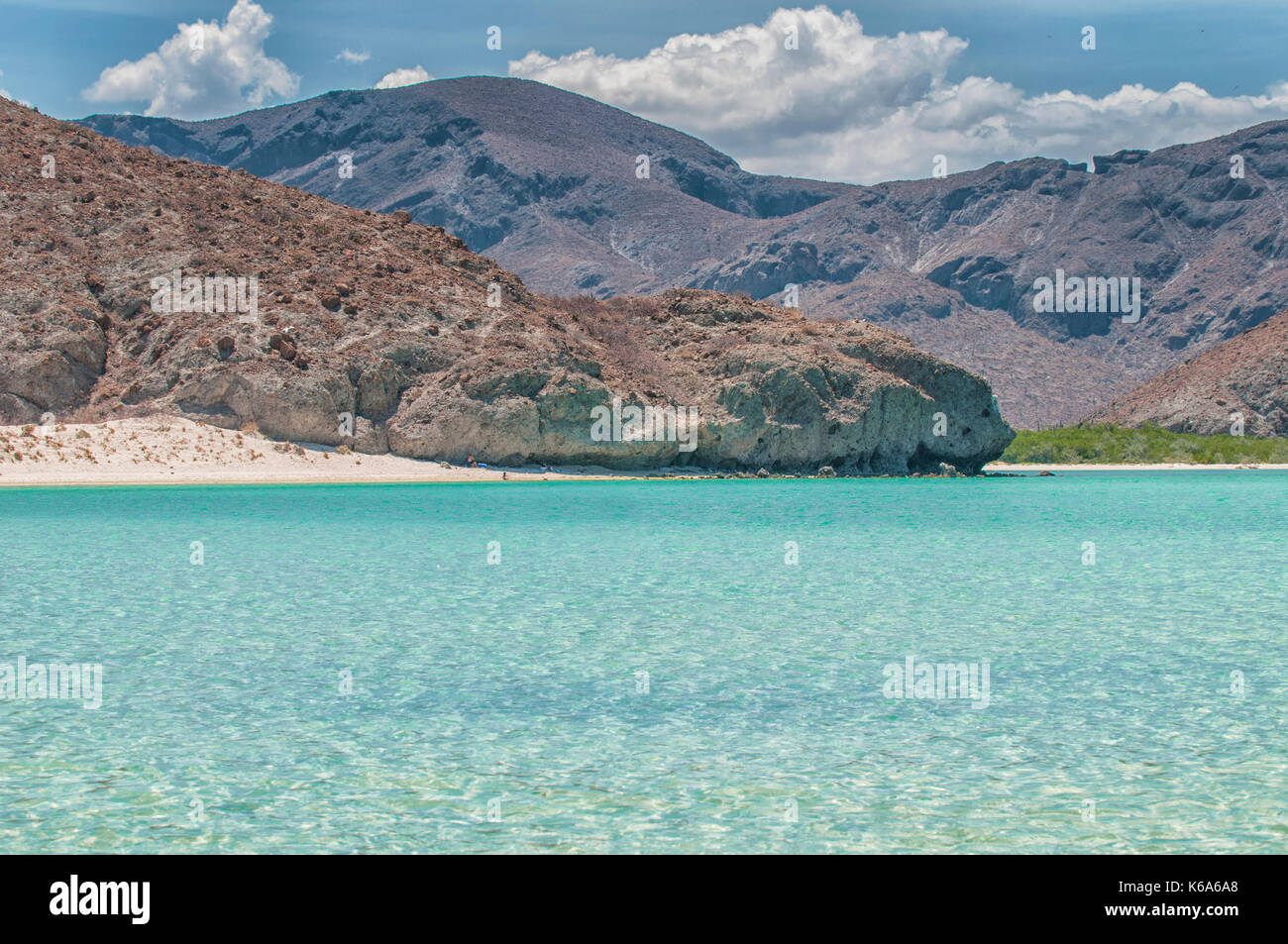 Balandra Beach, La Paz, Sea Of Cortes Baja California Sur. MEXICO Stock