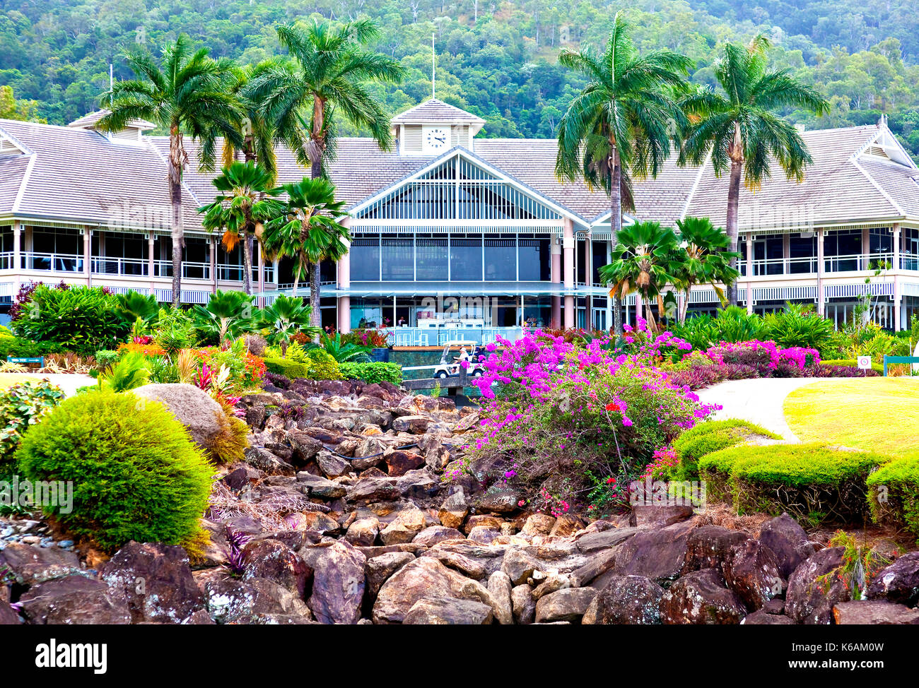 Paradise Palms Golf Club in Cairns, North Queensland Stock Photo Alamy