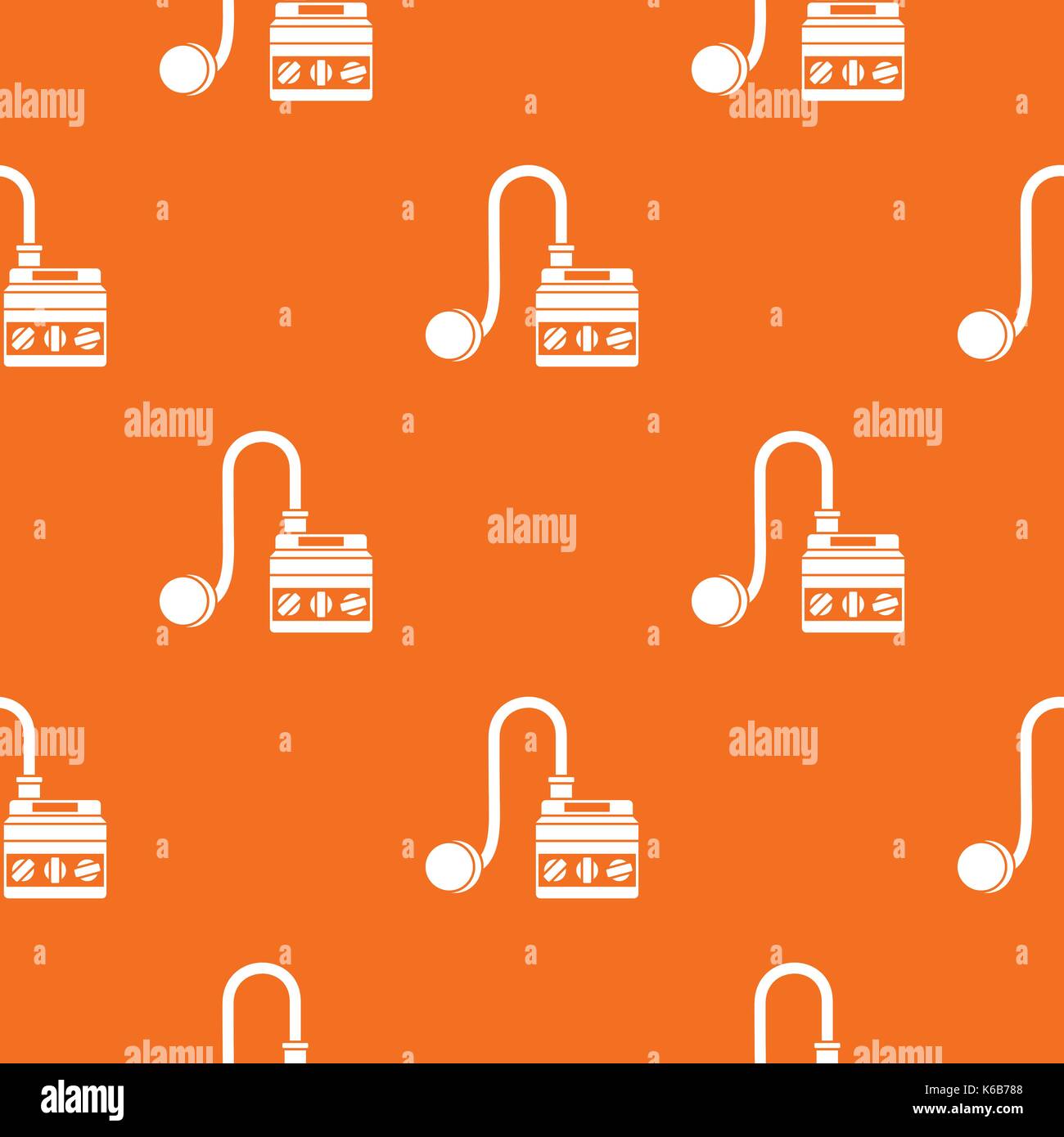 Detonator pattern seamless Stock Vector