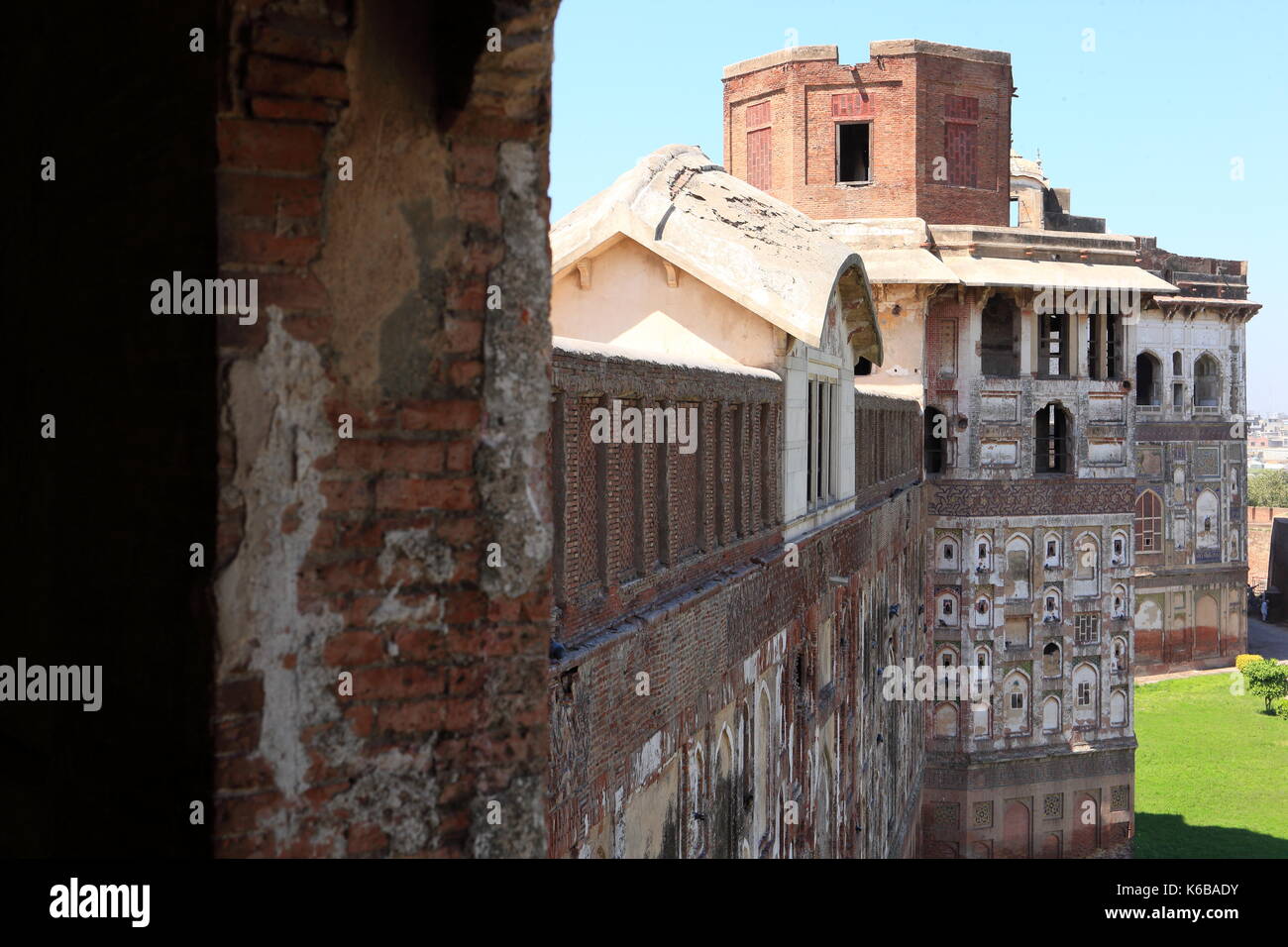 Lahore Fort, Lahore, Punjab, Pakistan. Stock Photo