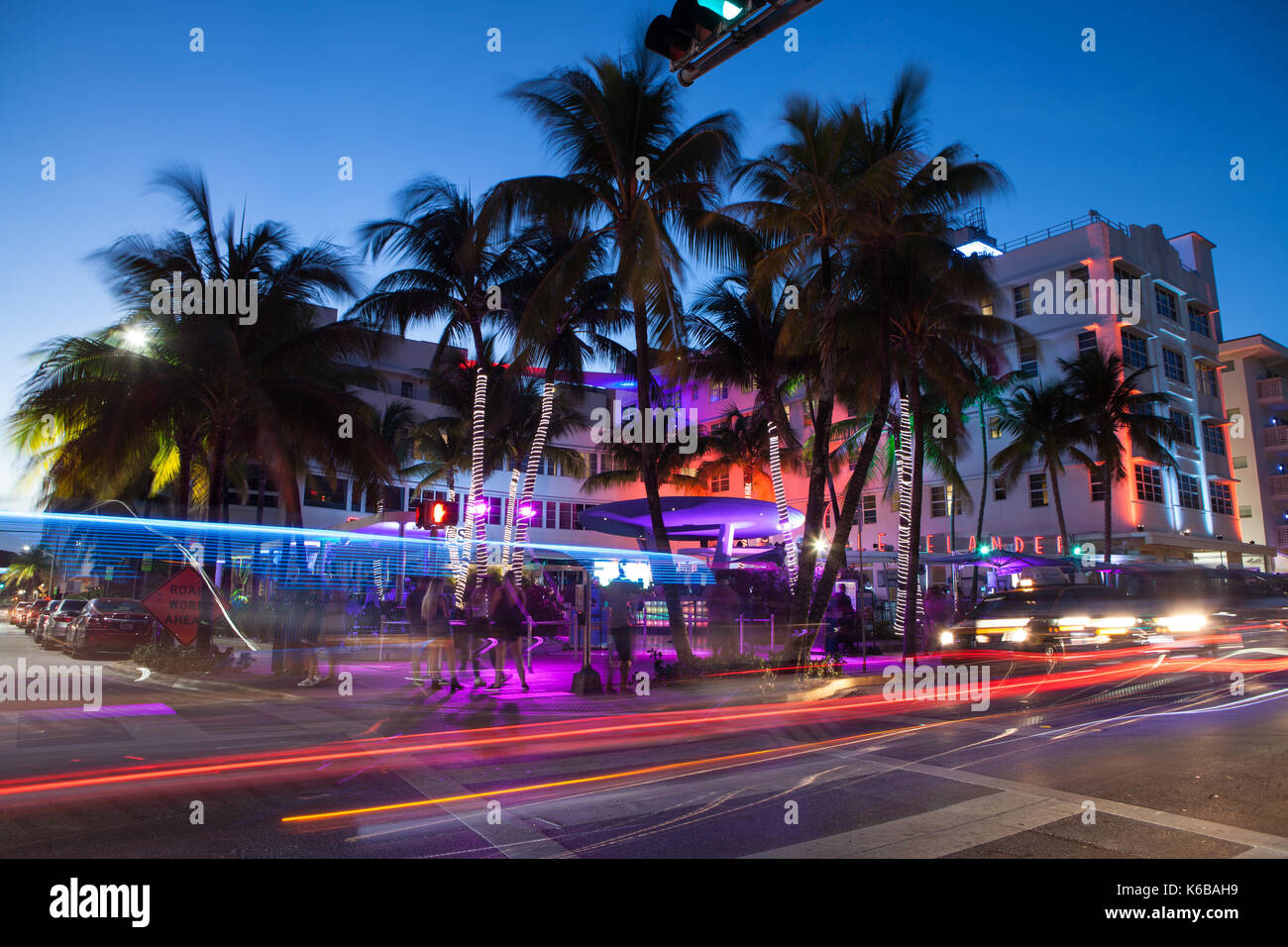 Street scenes, Miami, Florida, USA Stock Photo