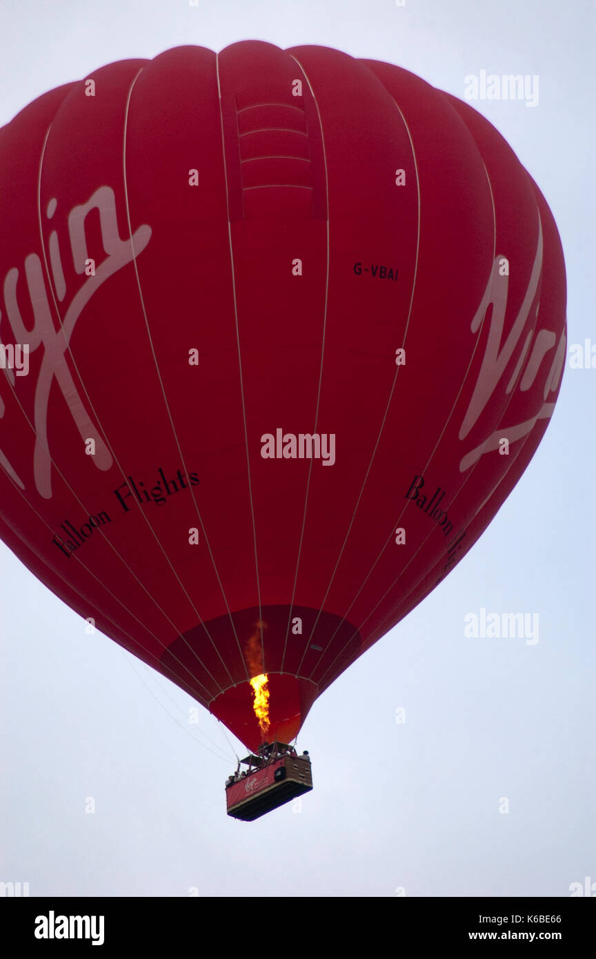 Virgin Balloon Flights Stock Photo